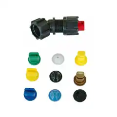 Komplett dysesett som passer til de fleste Solo spr&oslash;yter.