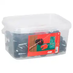 Leveres i spann inkl. hylse for batteridrill