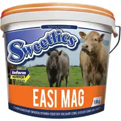 Mineralb&oslash;tte med &oslash;kt magnesiuminnhold. Beregnet for kyr og sauer.